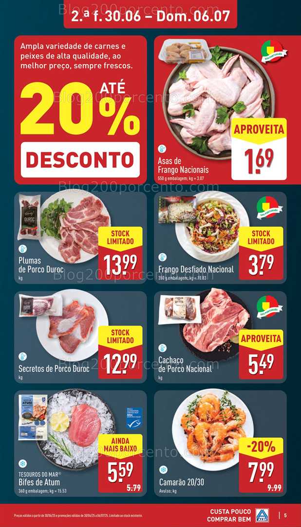 Antevisão Folheto ALDI Promoções de 30 junho a 6 julho all