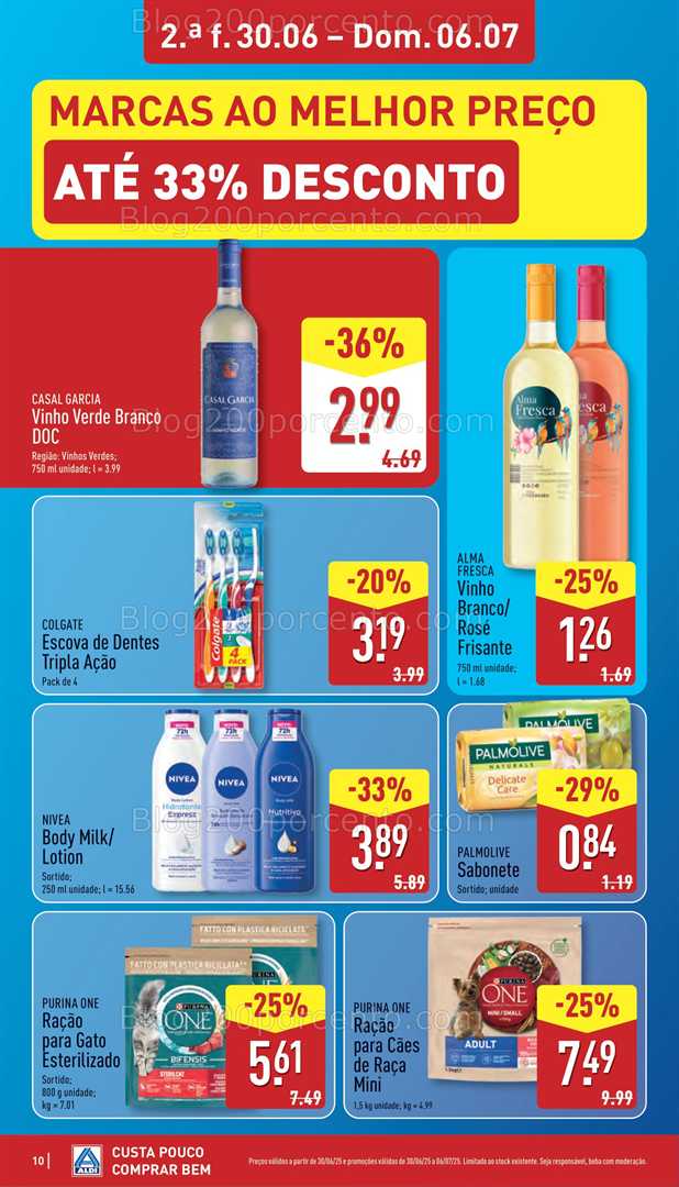 Antevisão Folheto ALDI Promoções de 30 junho a 6 julho all