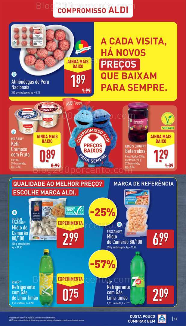 Antevisão Folheto ALDI Promoções de 30 junho a 6 julho all