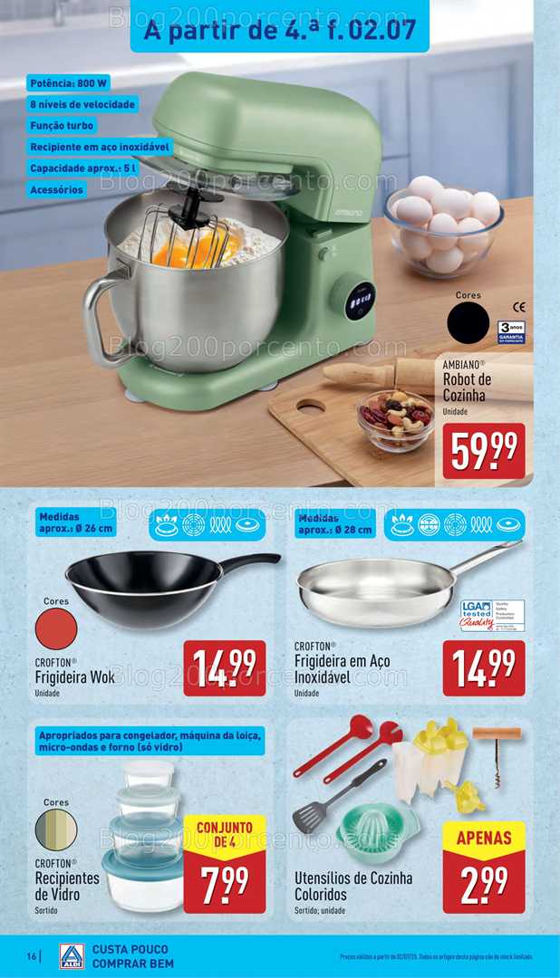 Antevisão Folheto ALDI Promoções de 30 junho a 6 julho all