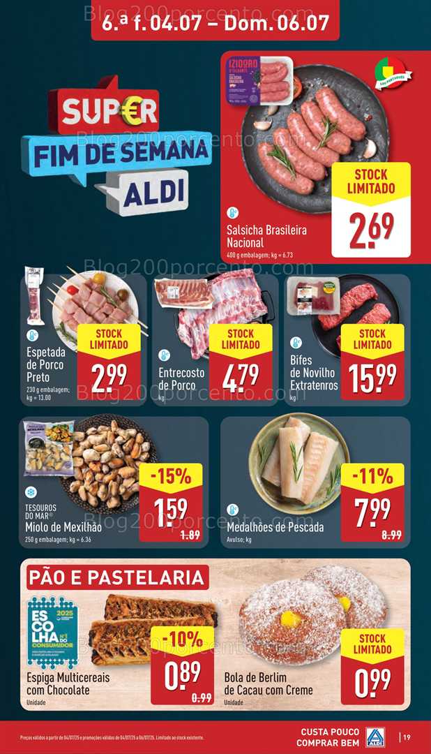 Antevisão Folheto ALDI Promoções de 30 junho a 6 julho all