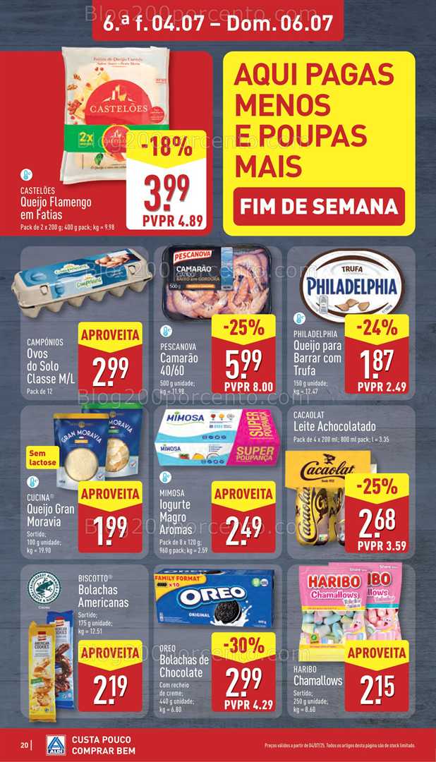 Antevisão Folheto ALDI Promoções de 30 junho a 6 julho all