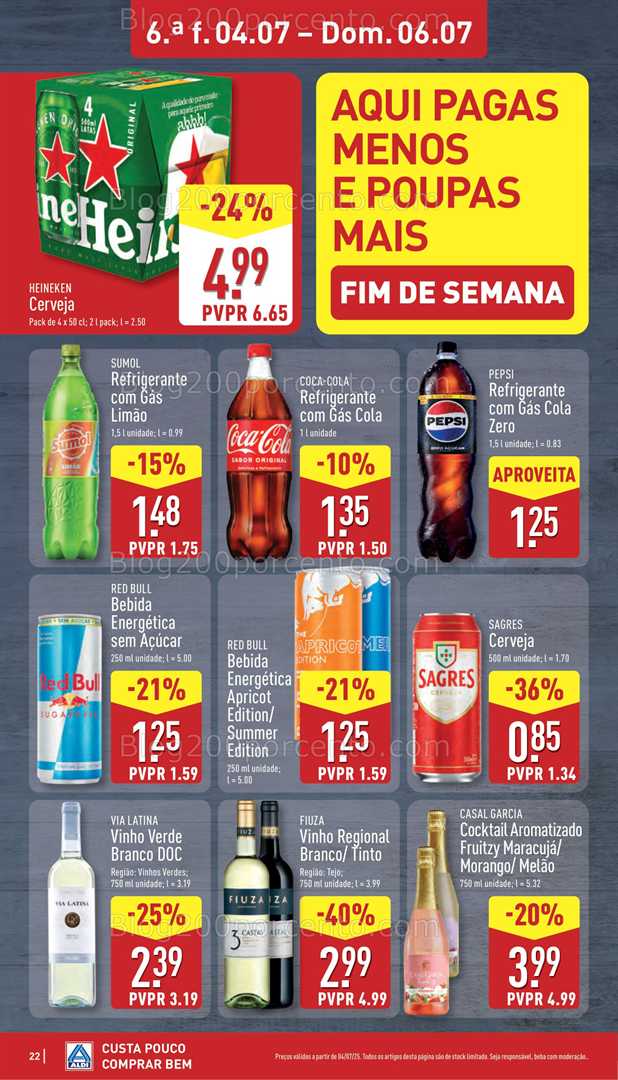 Antevisão Folheto ALDI Promoções de 30 junho a 6 julho all