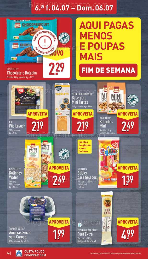 Antevisão Folheto ALDI Promoções de 30 junho a 6 julho all