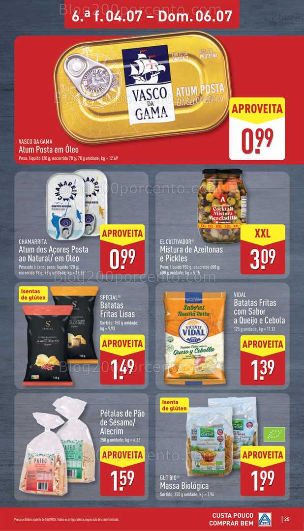 Antevisão Folheto ALDI Promoções de 30 junho a 6 julho all