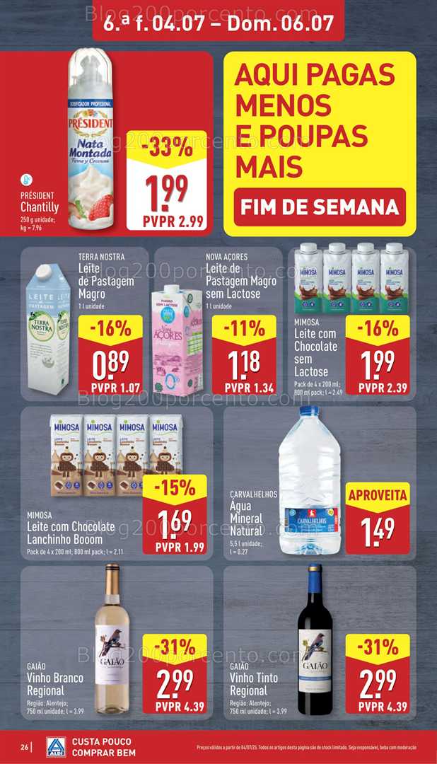Antevisão Folheto ALDI Promoções de 30 junho a 6 julho all