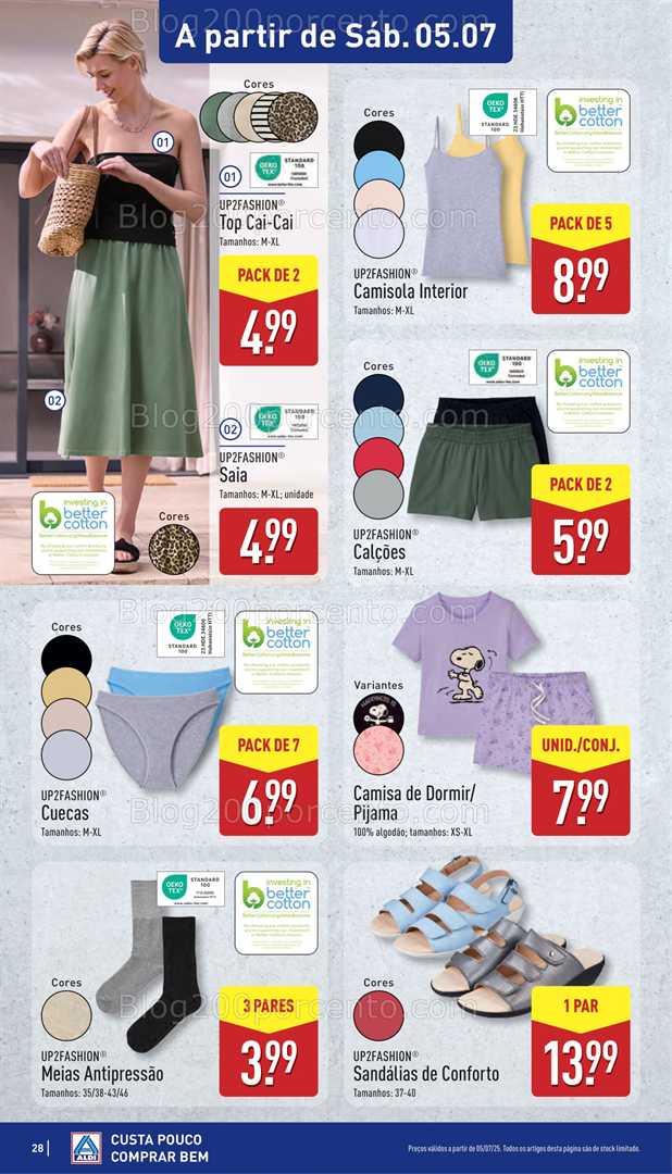 Antevisão Folheto ALDI Bazar Promoções a partir de 5 julho bazar 5 julho