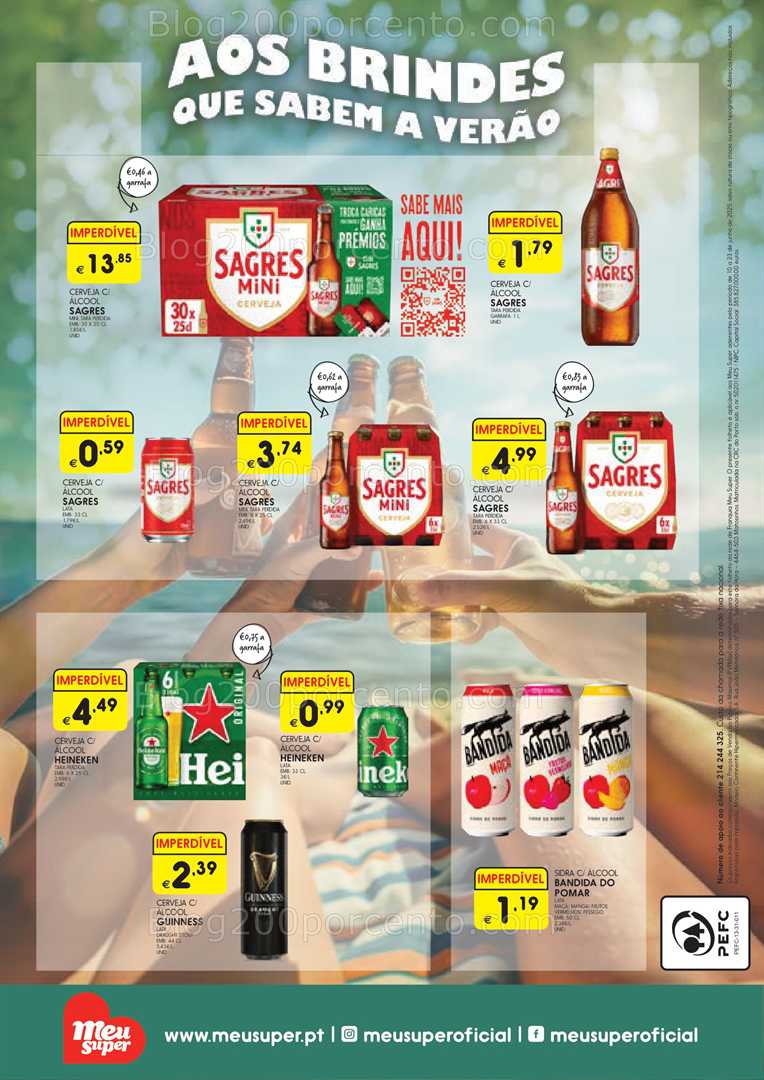 Antevisão Folheto MEU SUPER Especial Mariscos Promoções até 23 junho all