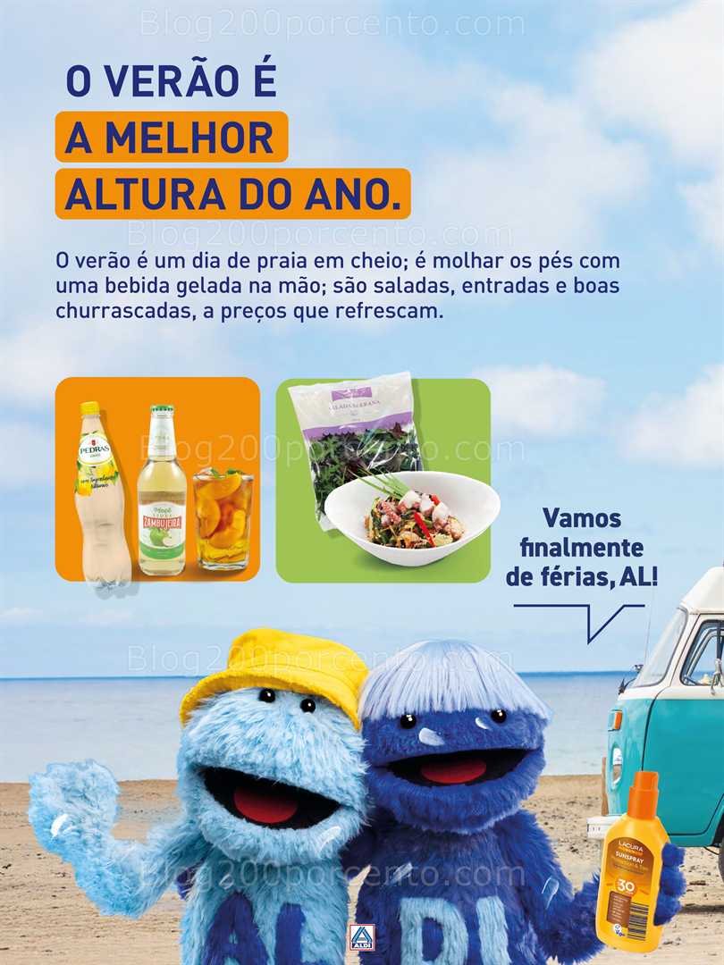 Antevisão Folheto ALDI Especial Verão Promoções a partir de 6 junho all