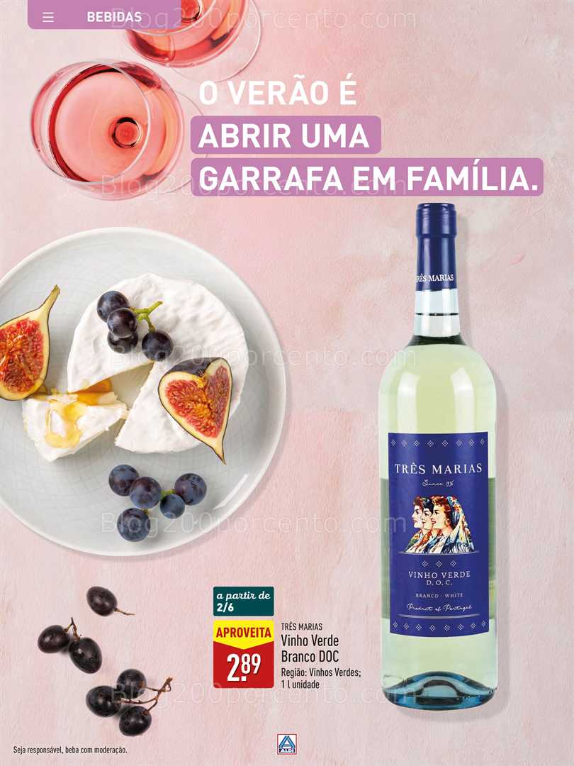 Antevisão Folheto ALDI Especial Verão Promoções a partir de 6 junho all