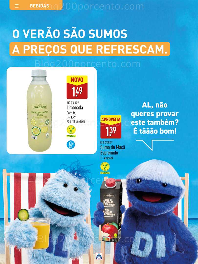 Antevisão Folheto ALDI Especial Verão Promoções a partir de 6 junho all