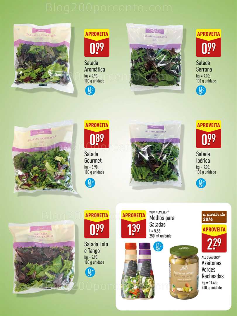Antevisão Folheto ALDI Especial Verão Promoções a partir de 6 junho all