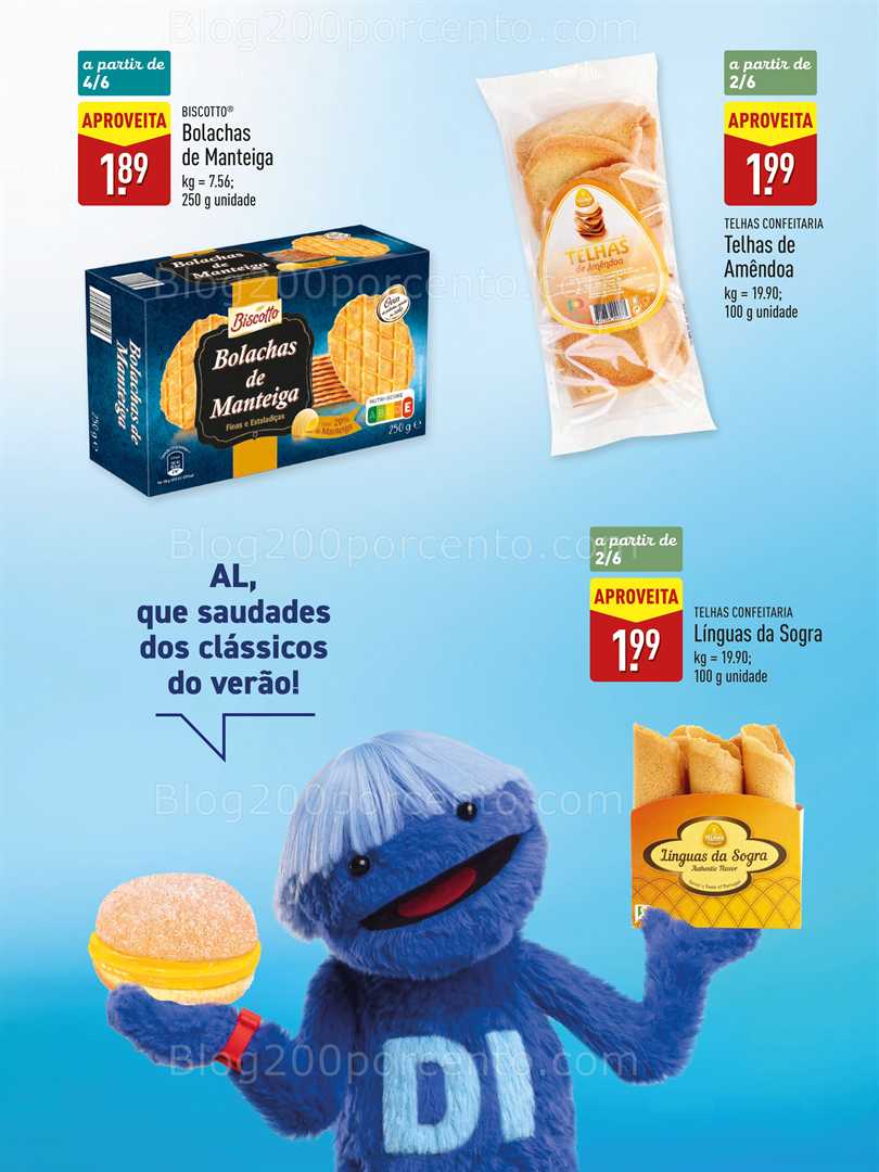 Antevisão Folheto ALDI Especial Verão Promoções a partir de 6 junho all