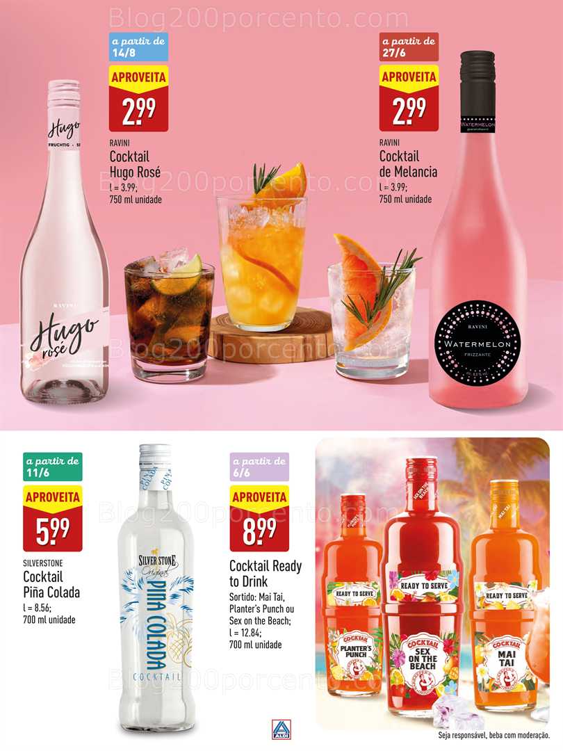 Antevisão Folheto ALDI Especial Verão Promoções a partir de 6 junho all
