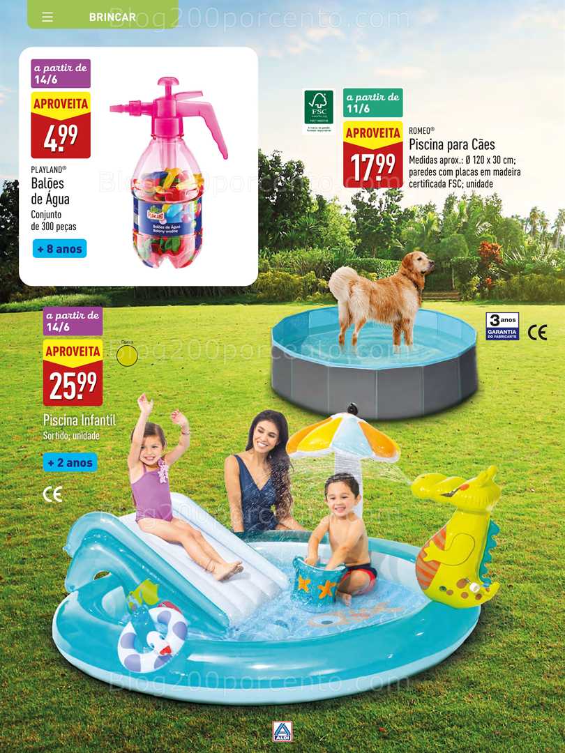 Antevisão Folheto ALDI Especial Verão Promoções a partir de 6 junho all