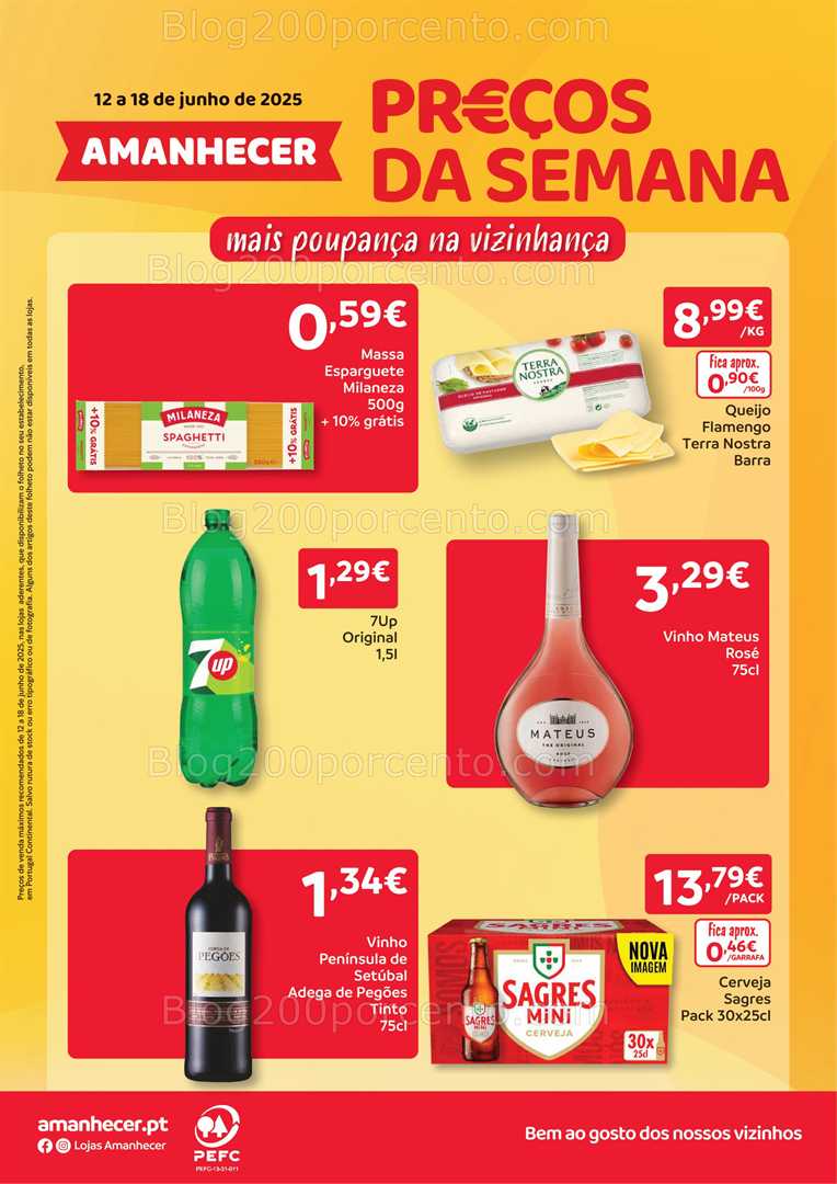 Antevisão Folheto AMANHECER Promoções de 12 a 18 junho all