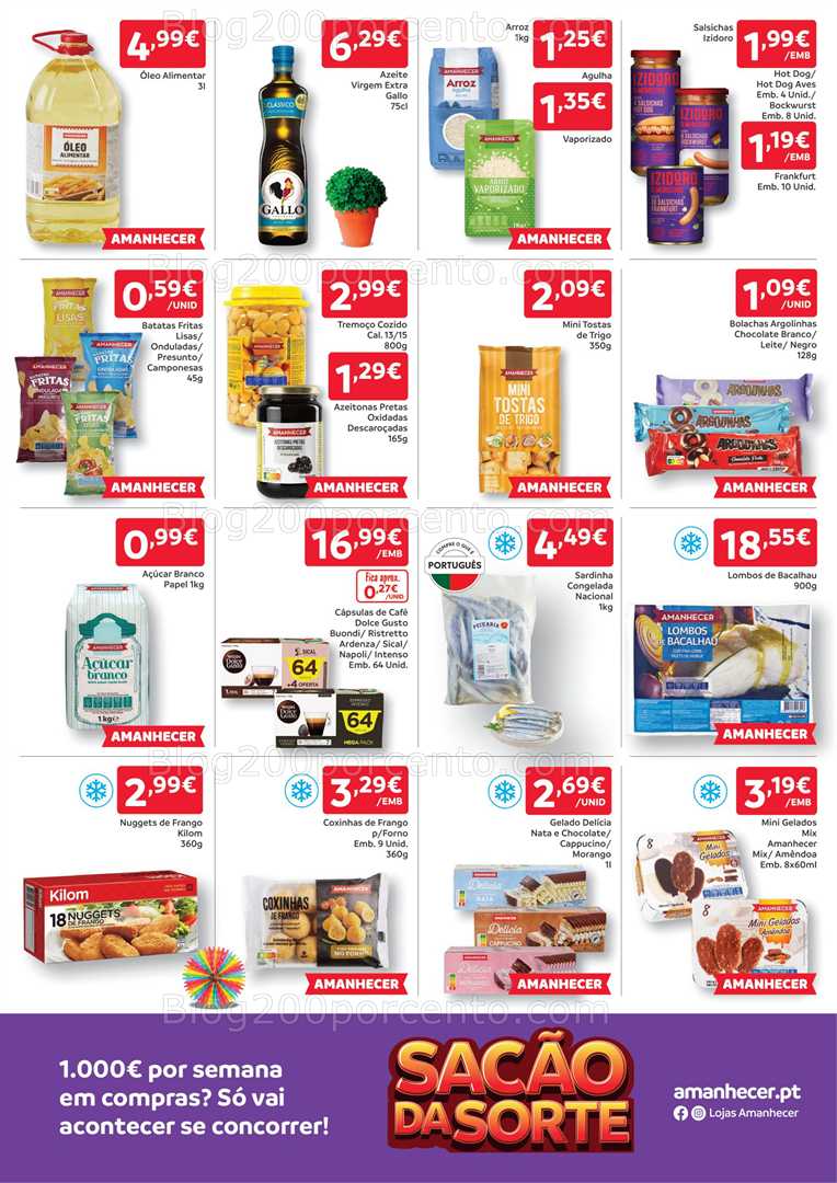 Antevisão Folheto AMANHECER Promoções de 12 a 18 junho all