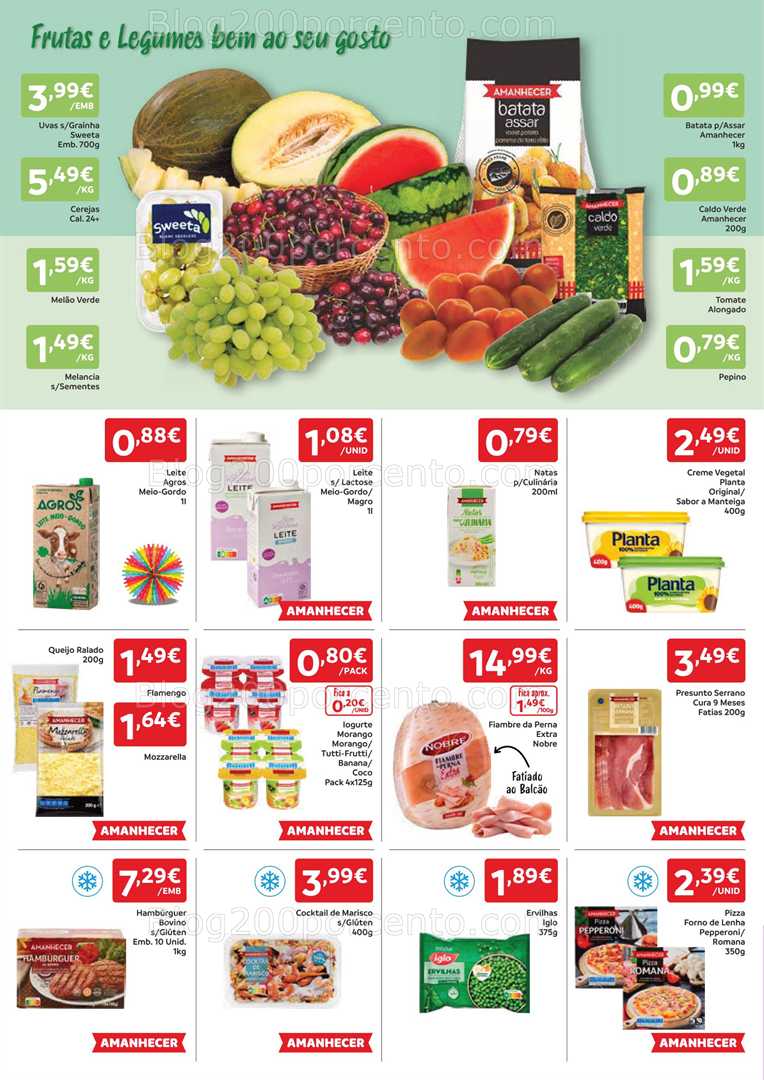 Antevisão Folheto AMANHECER Promoções de 19 a 25 junho all