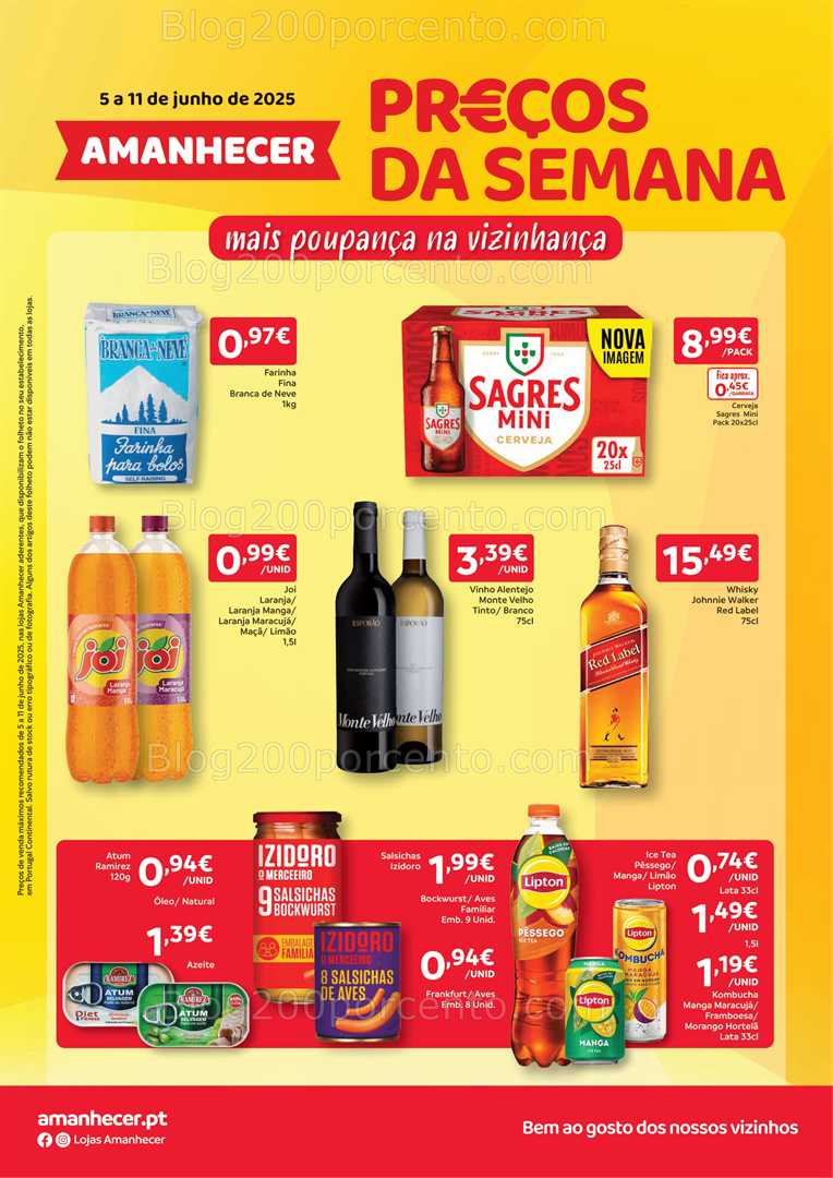 Antevisão Folheto AMANHECER Promoções de 5 a 11 junho all