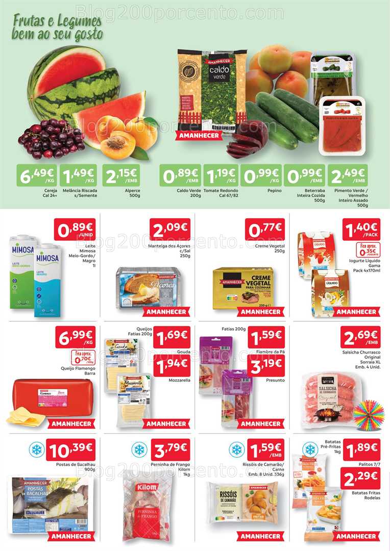 Antevisão Folheto AMANHECER Promoções de 5 a 11 junho all