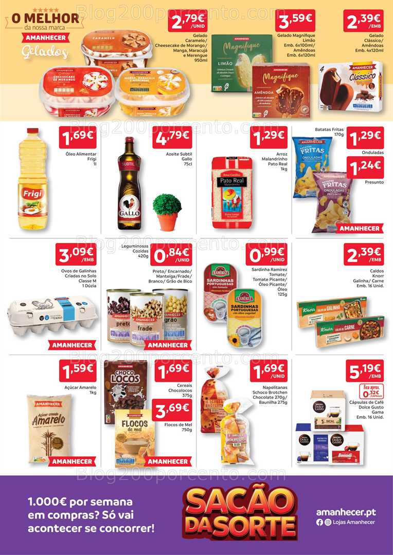 Antevisão Folheto AMANHECER Promoções de 5 a 11 junho all