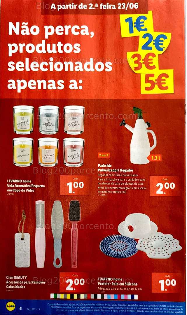 Antevisão Folheto LIDL Bazar Promoções de 23 junho a 3 julho all
