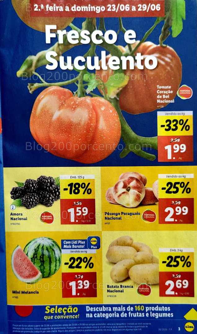 Antevisão Folheto LIDL Promoções de 23 a 29 junho all
