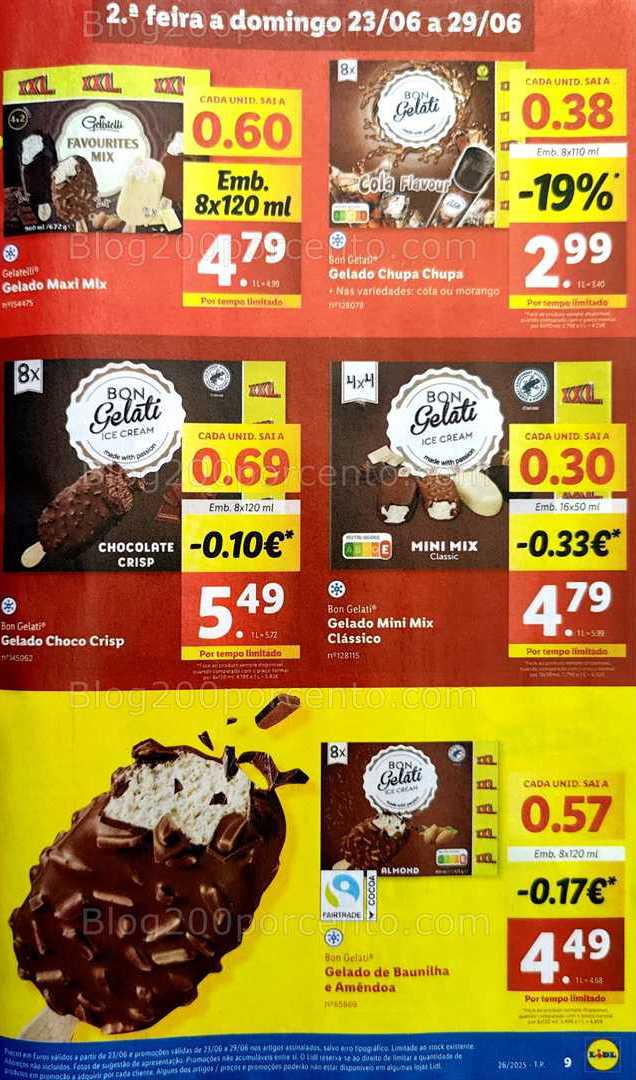 Antevisão Folheto LIDL Promoções de 23 a 29 junho all