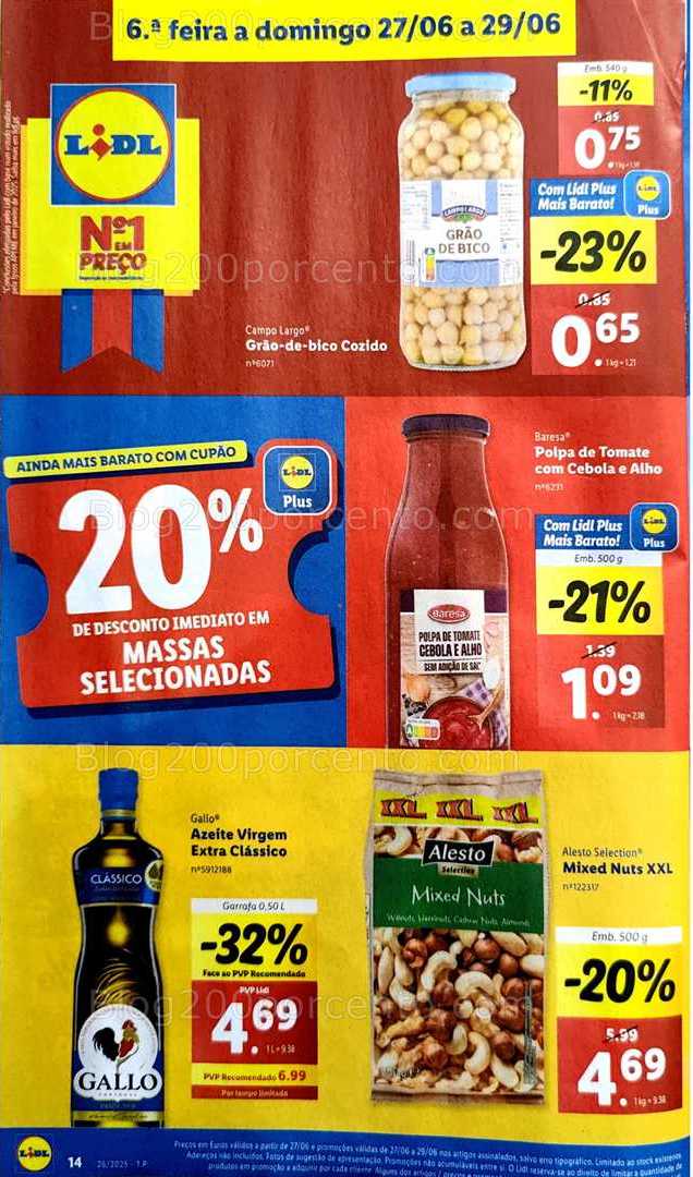Antevisão Folheto LIDL Promoções de 23 a 29 junho all