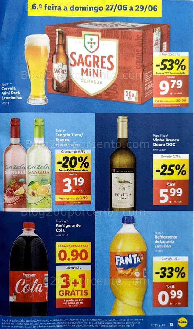 Antevisão Folheto LIDL Promoções de 23 a 29 junho all