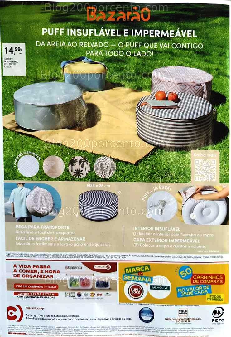 Antevisão Folheto CONTINENTE Promoções de 17 a 23 junho bazar