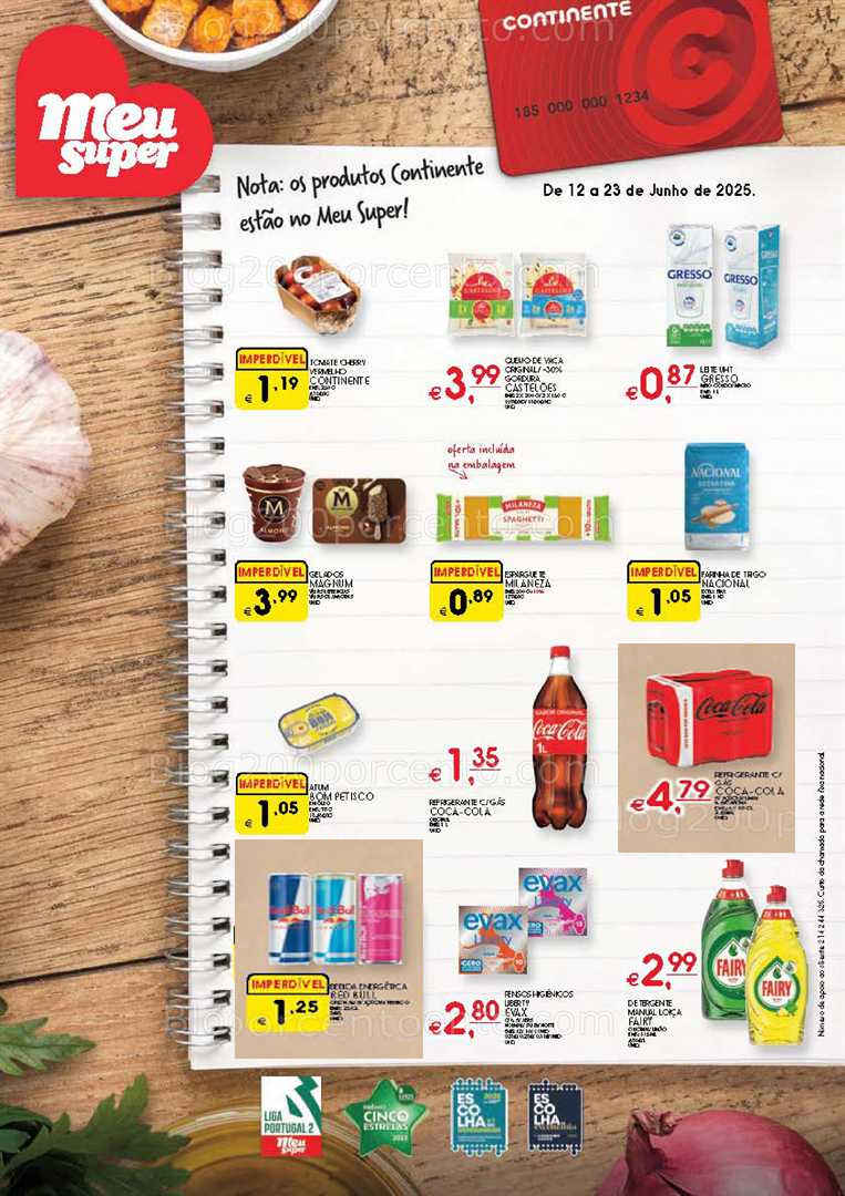 Antevisão Folheto MEU SUPER Promoções de 12 a 23 junho all
