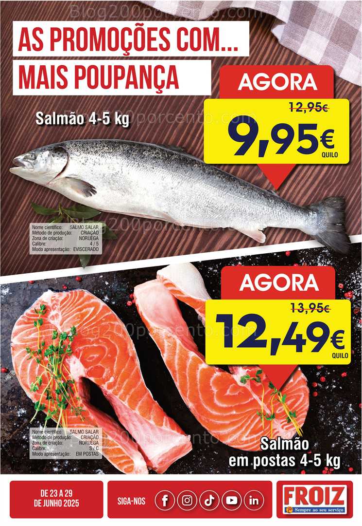 Antevisão Folheto FROIZ Promoções de 23 a 29 junho all