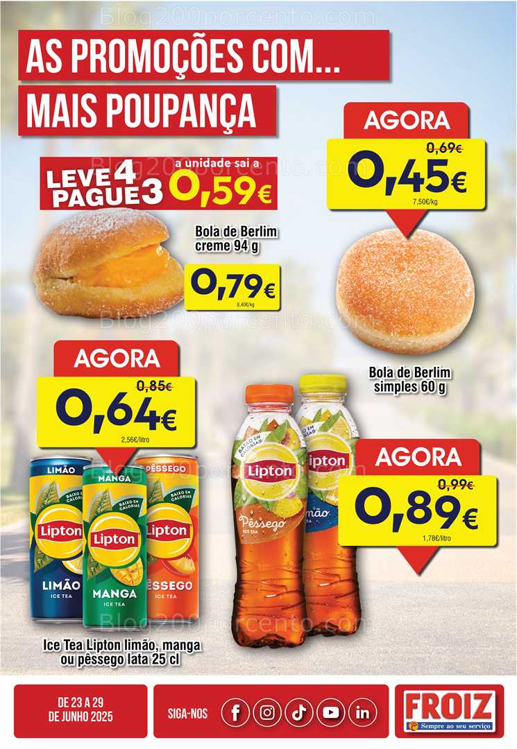 Antevisão Folheto FROIZ Promoções de 23 a 29 junho all