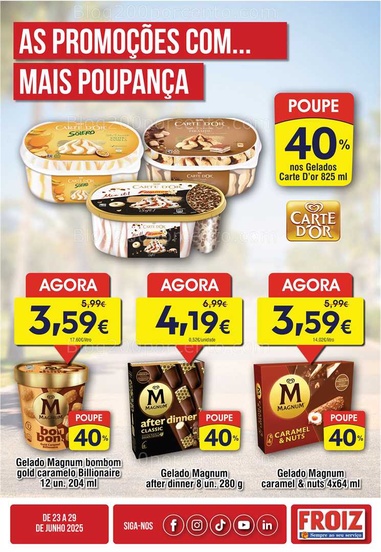 Antevisão Folheto FROIZ Promoções de 23 a 29 junho all