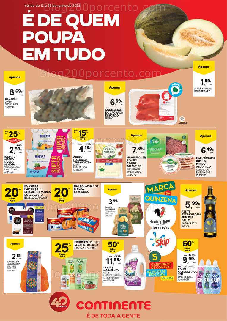 Antevisão Folheto CONTINENTE Açores Promoções de 12 a 25 junho all