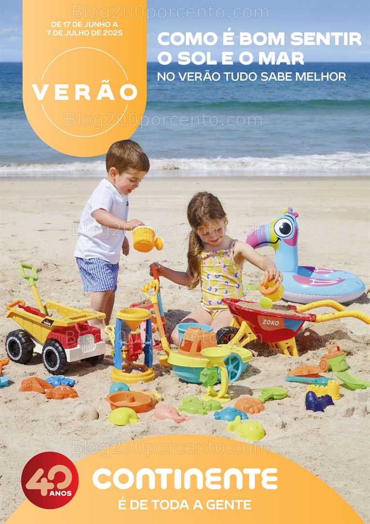 Antevisão Folheto CONTINENTE Açores Verão Promoções até 7 julho all