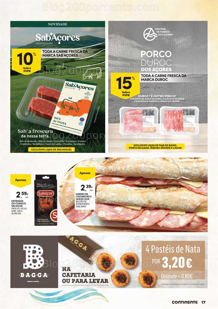 Antevisão Folheto CONTINENTE Açores Verão Promoções até 7 julho all