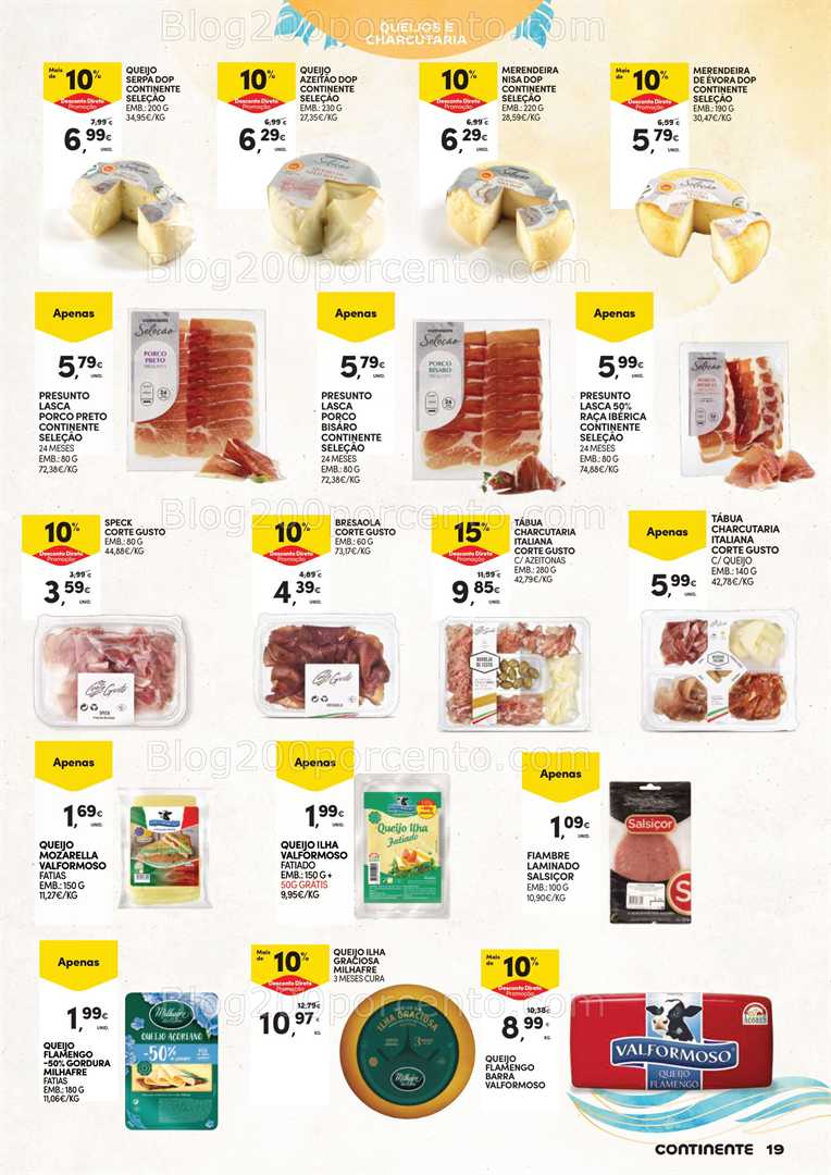 Antevisão Folheto CONTINENTE Açores Verão Promoções até 7 julho all
