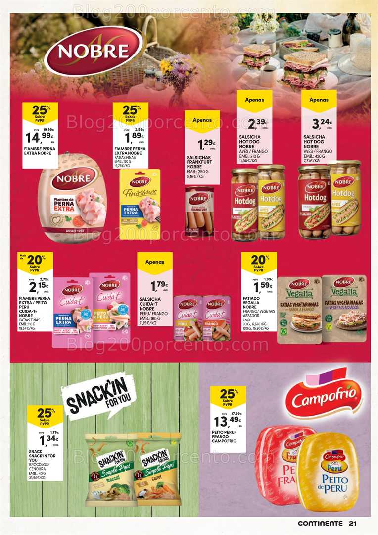 Antevisão Folheto CONTINENTE Açores Verão Promoções até 7 julho all