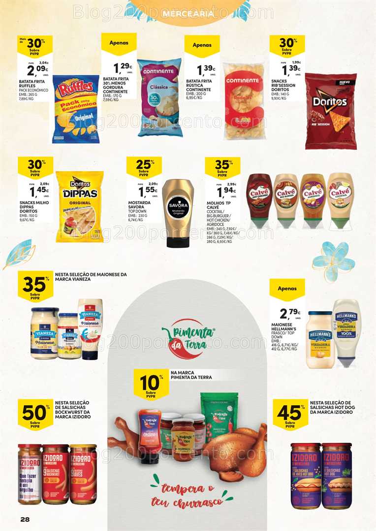 Antevisão Folheto CONTINENTE Açores Verão Promoções até 7 julho all