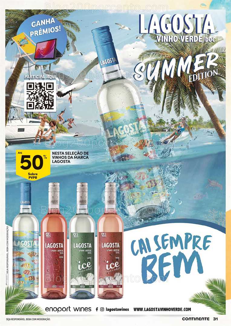 Antevisão Folheto CONTINENTE Açores Verão Promoções até 7 julho all