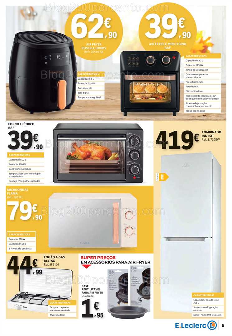 Antevisão Folheto E-LECLERC Bazar Promoções de 19 junho a 2 julho all