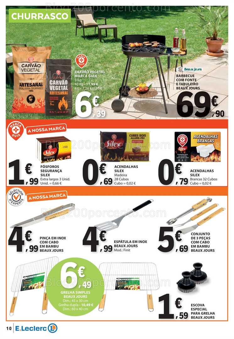 Antevisão Folheto E-LECLERC Bazar Promoções de 19 junho a 2 julho all