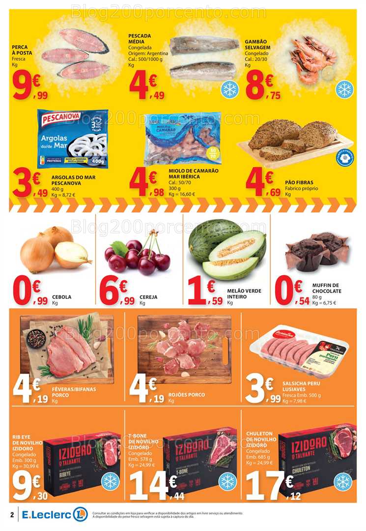 Antevisão Folheto E-LECLERC Promoções Fim de Semana - 13 a 15 junho all