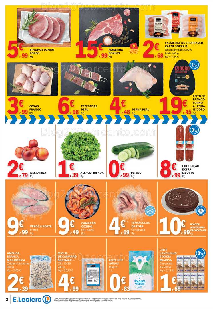 Antevisão Folheto E-LECLERC Promoções Fim de Semana - 20 a 22 junho all