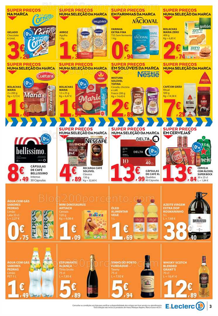 Antevisão Folheto E-LECLERC Promoções Fim de Semana - 20 a 22 junho all