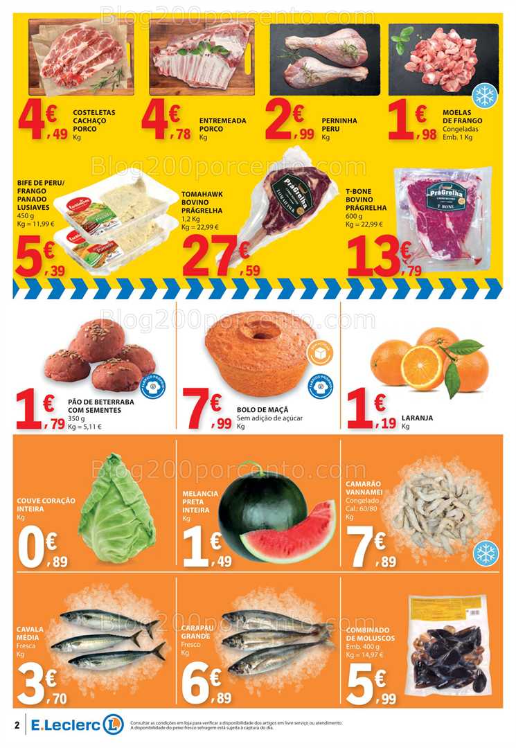 Antevisão Folheto E-LECLERC Promoções de 6 a 8 junho all