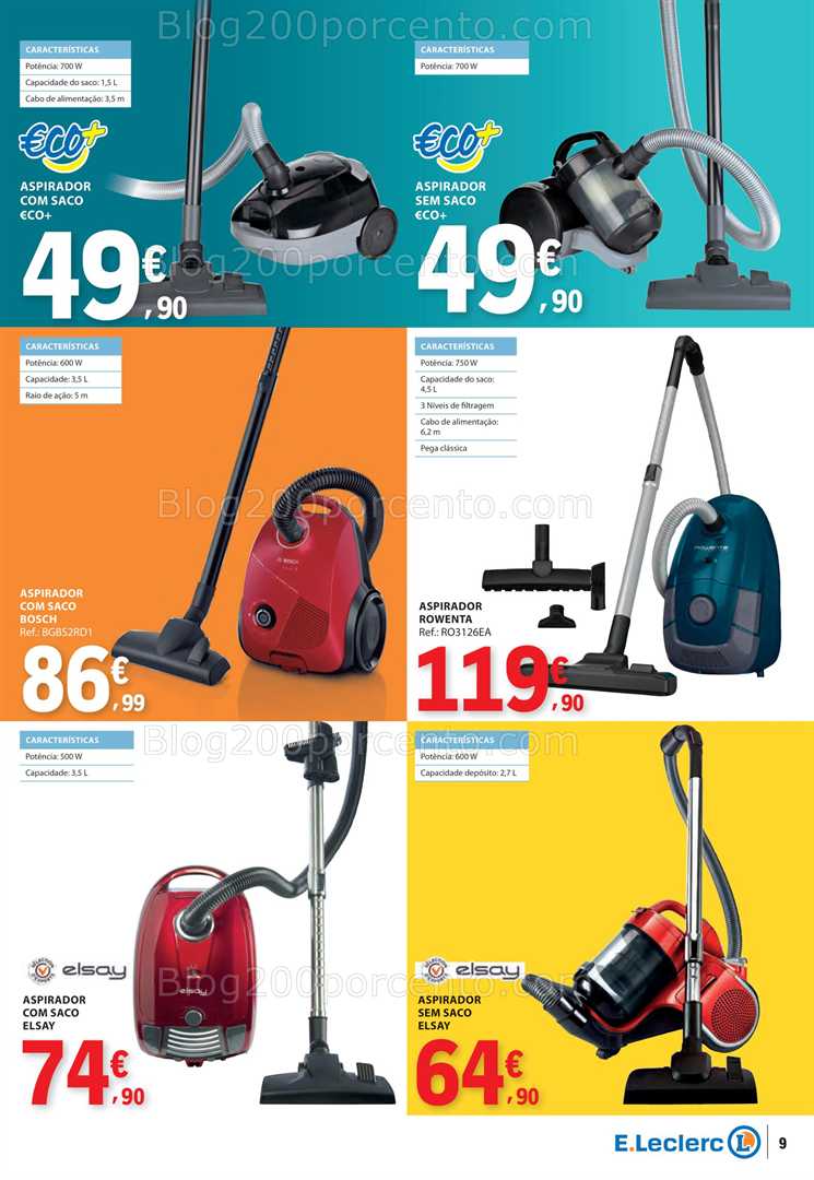 Antevisão Folheto E-LECLERC Limpeza e Bazar 17 a 29 junho all