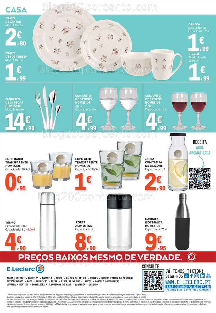 Antevisão Folheto E-LECLERC Especial Marcas Próprias Promoções de 17 a 29 junho all